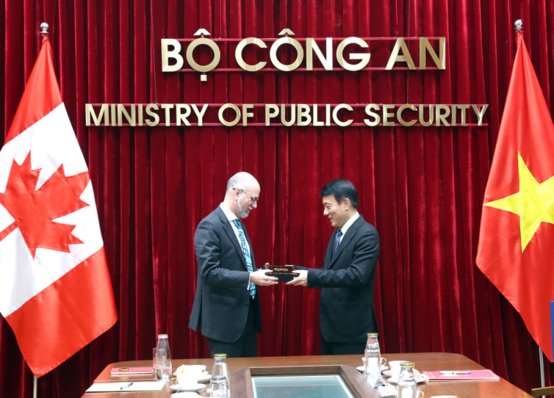 Việt Nam – Canada tiếp tục đẩy mạnh hợp tác an ninh, thực thi pháp luật -0