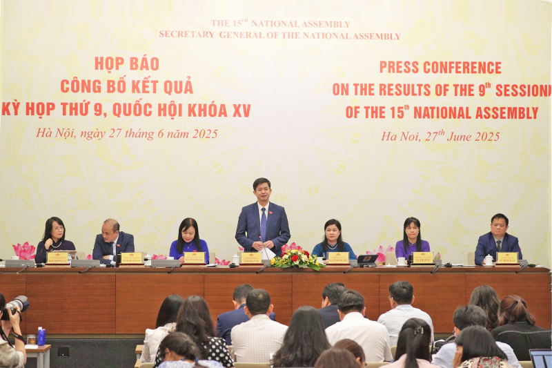 Kỳ họp thứ 9 Quốc hội xem xét, quyết định nhiều nội dung hệ trọng, có ý nghĩa lịch sử -0