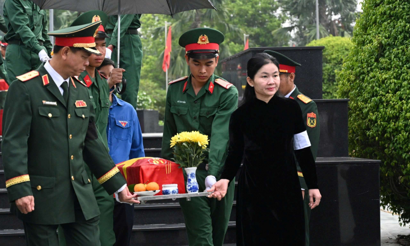 Bình Phước tổ chức trọng thể lễ viếng, truy điệu và an táng 89 hài cốt liệt sĩ -0