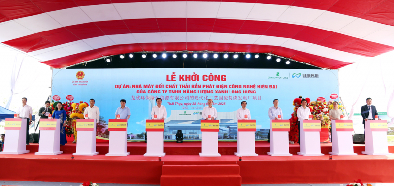 Khởi công hai dự án trọng điểm của tỉnh Thái Bình -0