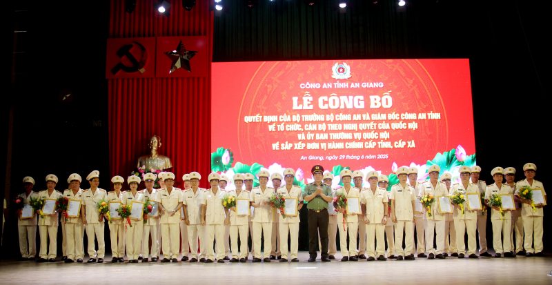 Công an tỉnh An Giang xác định phương châm 