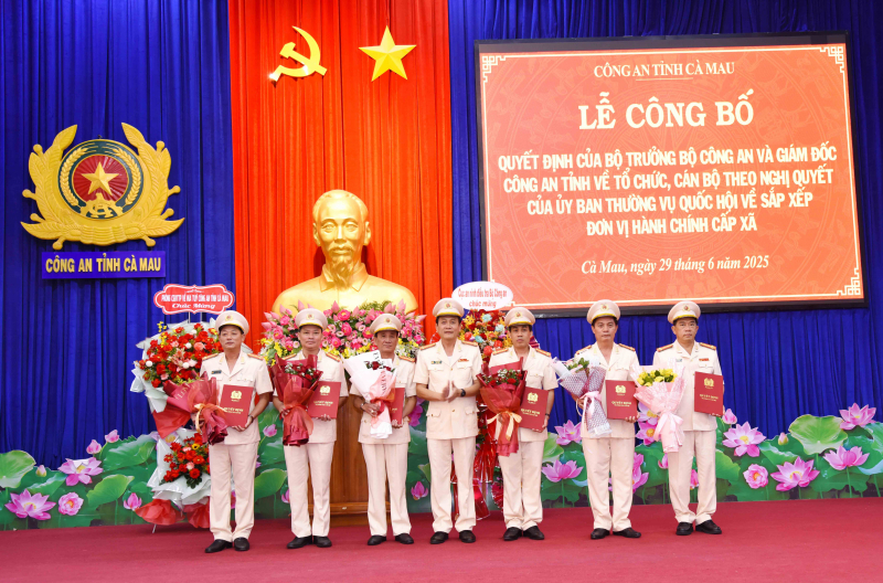 Công an tỉnh cực Nam Tổ quốc bắt tay ngay vào vận hành tổ chức bộ máy -0