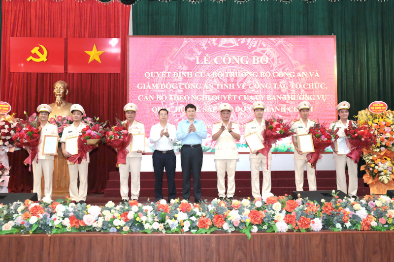 Công an tỉnh Hưng Yên bảo đảm vận hành thông suốt ngay sau khi sáp nhập -0
