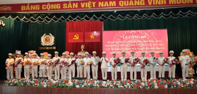 Công an tỉnh Hưng Yên bảo đảm vận hành thông suốt ngay sau khi sáp nhập -0