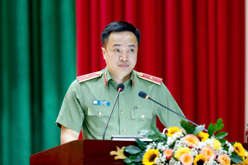 Công bố Quyết định của Bộ trưởng Bộ Công an về tổ chức bộ máy của Công an TP Hồ Chí Minh -1