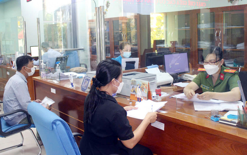 Chỉ số cải cách hành chính của Công an Sóc Trăng luôn dẫn đầu -0