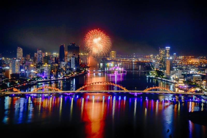 Thành phố Đà Nẵng mới: Pháo hoa nối nhịp đoàn kết, khát vọng phát triển -0
