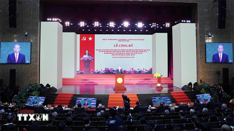 Tổng Bí thư Tô Lâm: Hợp nhất không gian không phải là sự cộng gộp đơn thuần -0