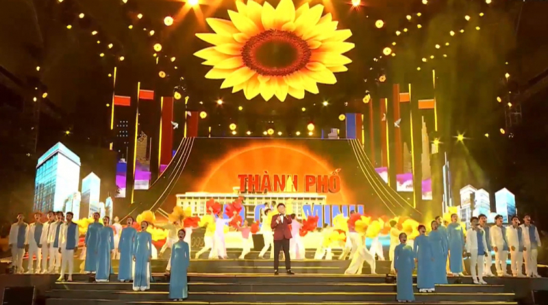 Chương trình nghệ thuật “TP Hồ Chí Minh - Rạng rỡ kỷ nguyên mới” -0