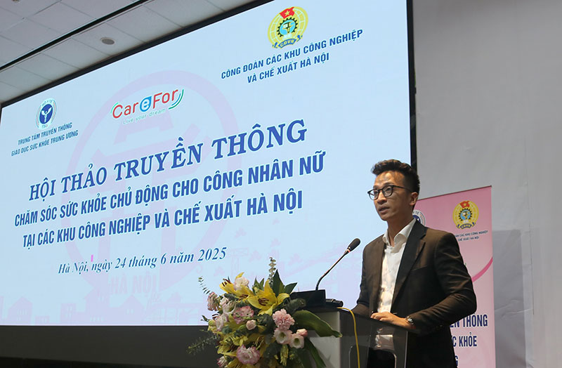 Hội thảo nâng cao nhận thức chăm sóc sức khỏe chủ động cho 200 công nhân nữ -0