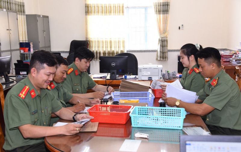 Khí thế mới của Công an tỉnh cực Nam Tổ quốc -0