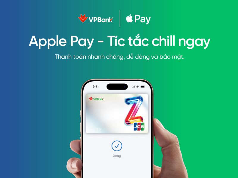 VPBank triển khai Apple Pay cho chủ thẻ VPBank JCB -0