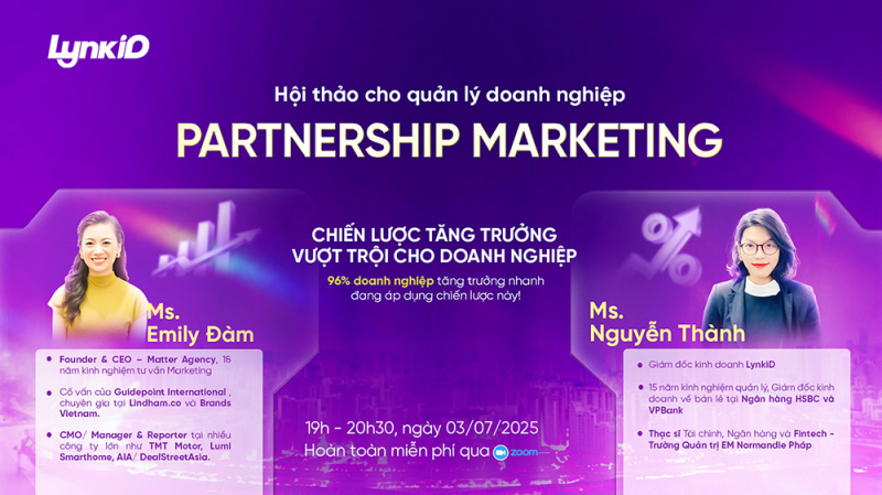 Giải pháp tiếp thị “0 đồng” toàn diện với Partnership Marketing -0