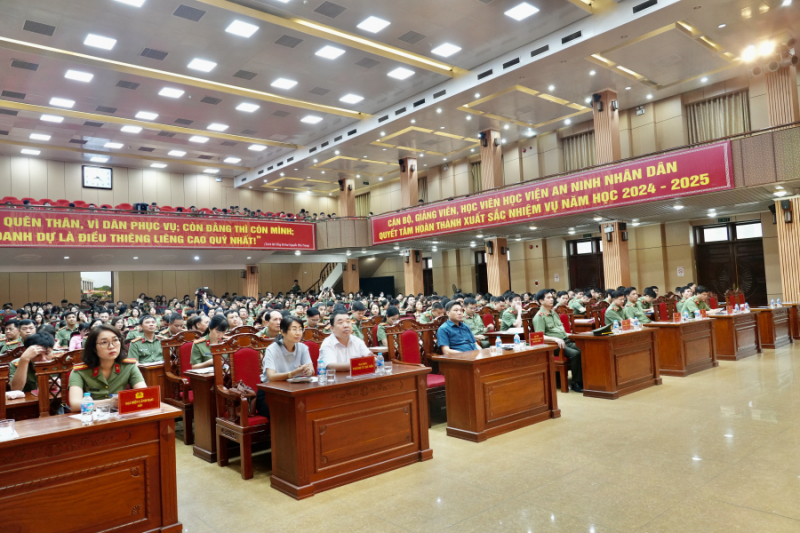 Học viện ANND phát động Cao điểm bảo vệ nền tảng tư tưởng của Đảng -0