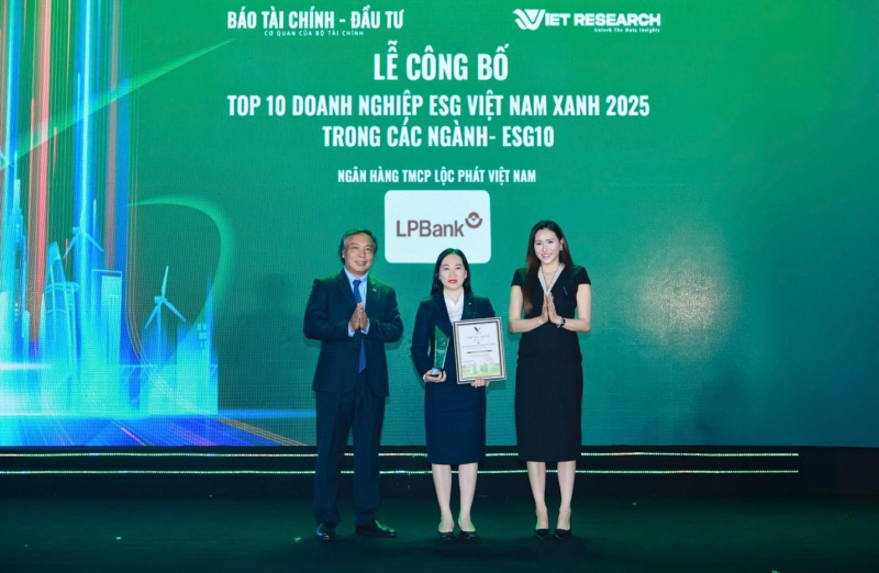 LPBank – Ngân hàng Việt Nam đầu tiên được vinh danh “Lãnh đạo xanh” Châu Á -0