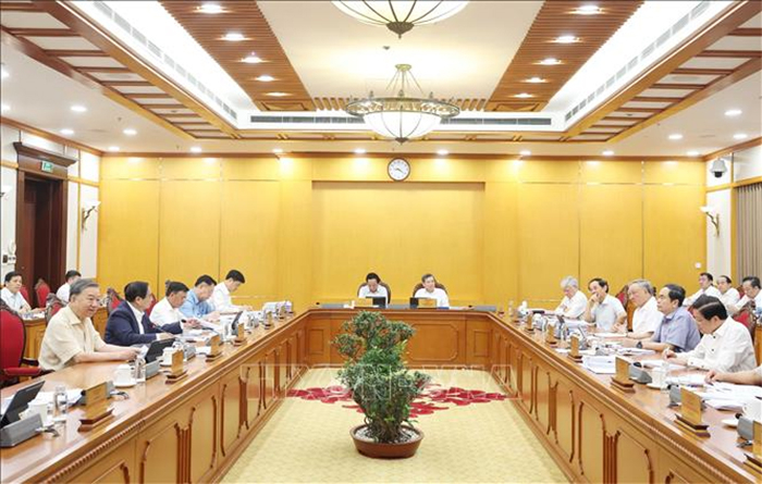 Tổng Bí thư Tô Lâm: Kịp thời tháo gỡ khó khăn, vướng mắc khi vận hành bộ máy mới -0