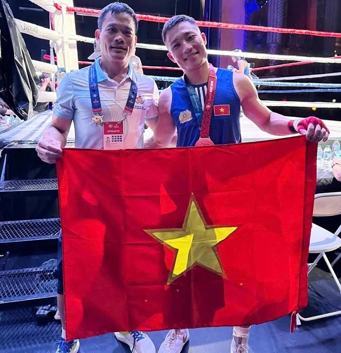 Cán bộ Công an tỉnh Lạng Sơn giành huy chương vàng tại Đại hội Thể thao Cảnh sát và Lính cứu hoả thế giới 2025 -0