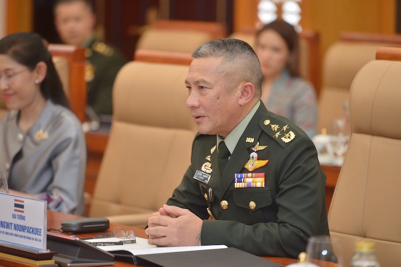 Tư lệnh Lực lượng Quốc phòng Thái Lan thăm chính thức Việt Nam -0