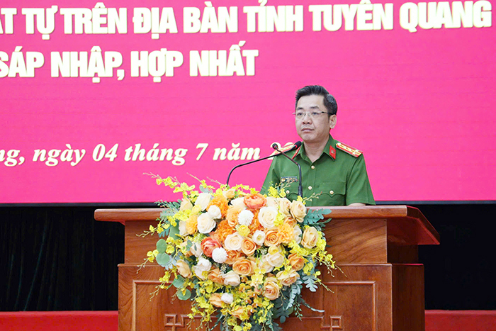 Công an tỉnh Tuyên Quang ra quân cao điểm tấn công trấn áp tội phạm, đảm bảo an ninh trật tự -0