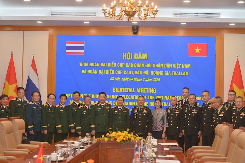 Tư lệnh Lực lượng Quốc phòng Thái Lan thăm chính thức Việt Nam -0