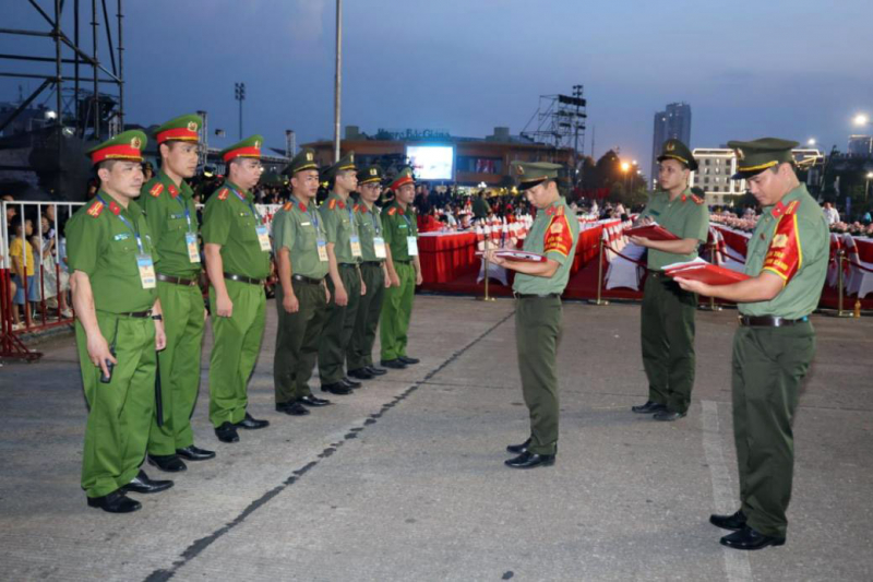 Bảo đảm an ninh, an toàn Chương trình nghệ thuật chào mừng thành lập tỉnh Bắc Ninh mới -0