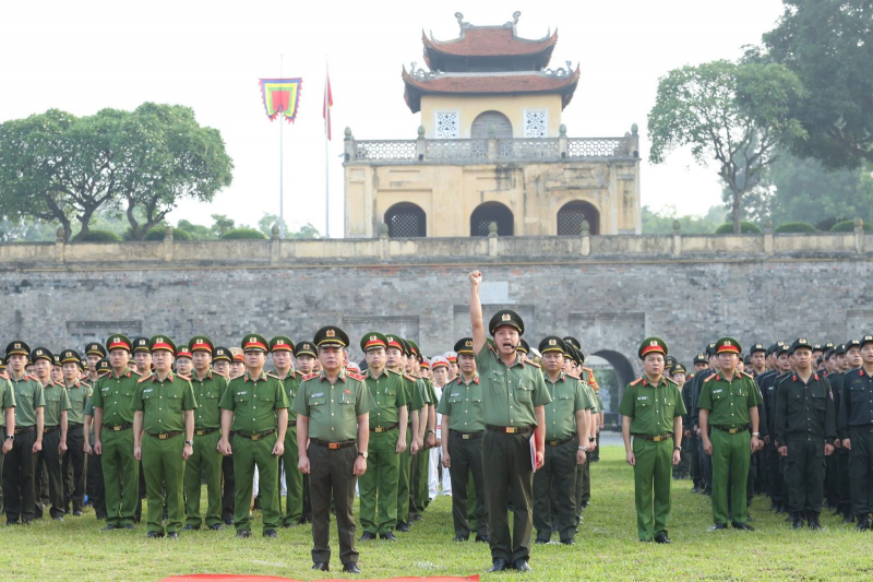 Công an Hà Nội phát động phong trào thi đua theo 13 chuyên đề cụ thể trong toàn lực lượng Công an Thủ đô -0