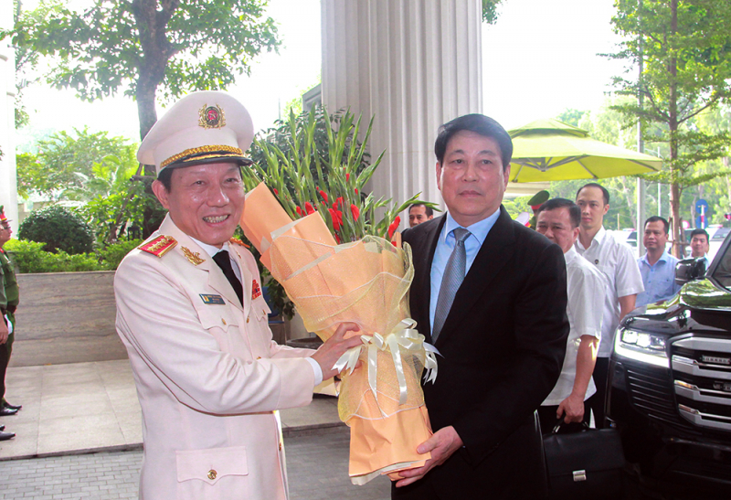 Chủ tịch nước Lương Cường dự, chỉ đạo Hội nghị sơ kết công tác Công an 6 tháng đầu năm 2025 -0