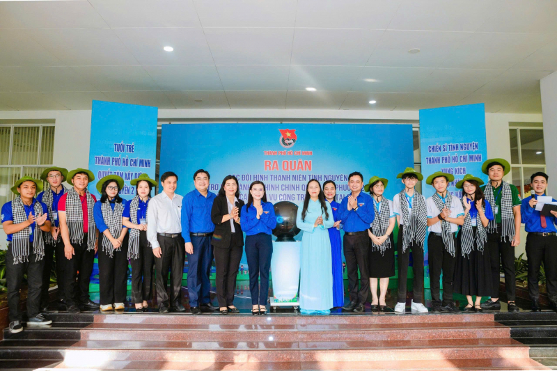 Tuổi trẻ TP Hồ Chí Minh ra quân hỗ trợ vận hành mô hình chính quyền hai cấp -0