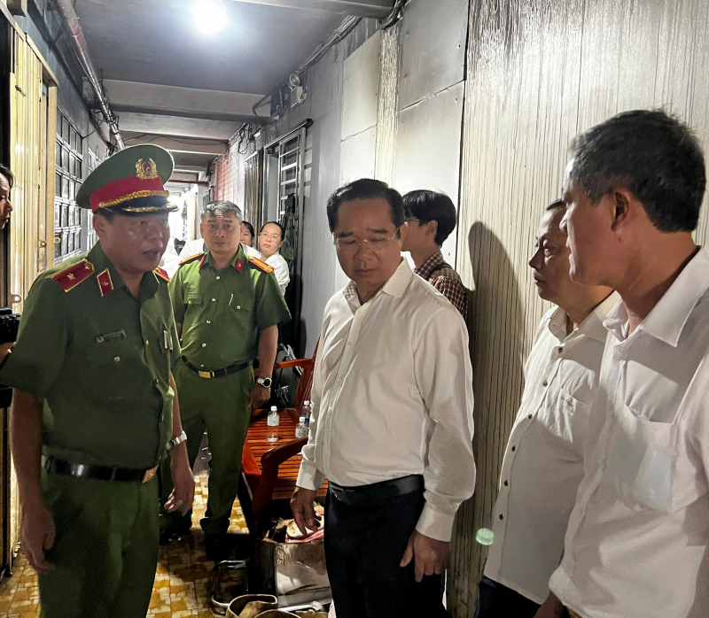 Chủ tịch UBND TP Hồ Chí Minh chỉ đạo khắc phục vụ cháy tại cư xá Độc Lập -1