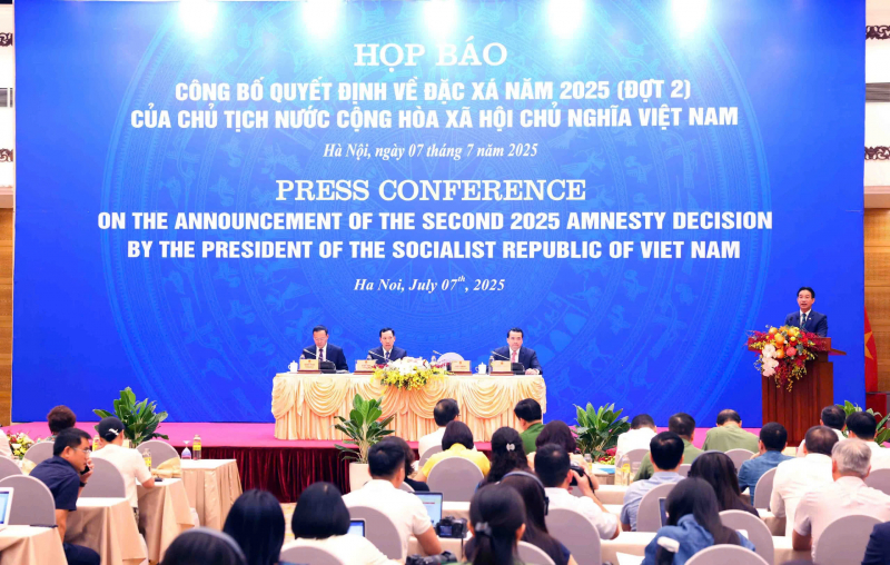 Công bố quyết định đặc xá năm 2025 (đợt 2) -0