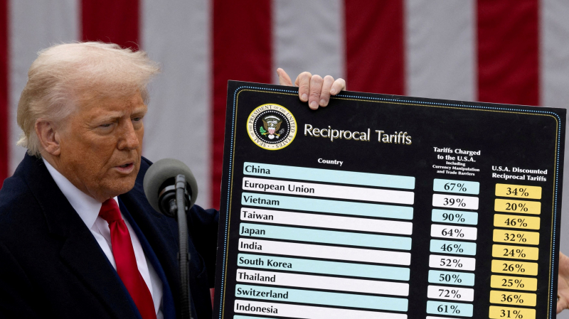 Tổng thống Trump gửi thư đến một loạt các nước, thông báo thuế quan mới -0