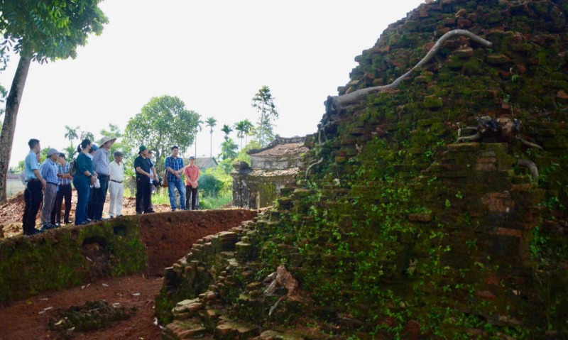 ប៉មពីរនៃវិមានជាតិនៃអគារពិសេស Lieu Coc សាងសង់បន្ទប់ជួល -0