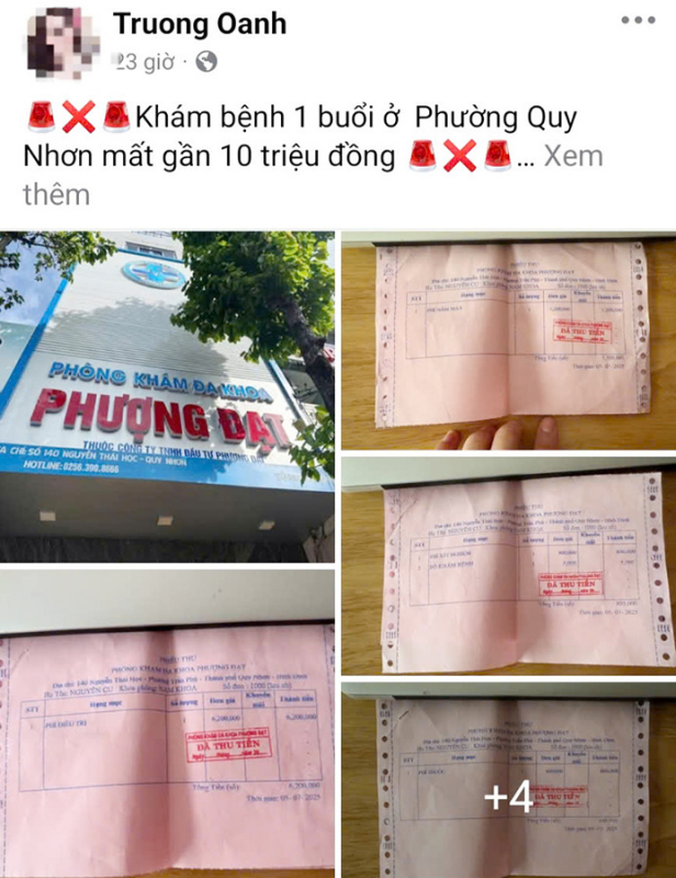 Đình chỉ toàn bộ hoạt động Phòng khám đa khoa Phượng Đạt -0