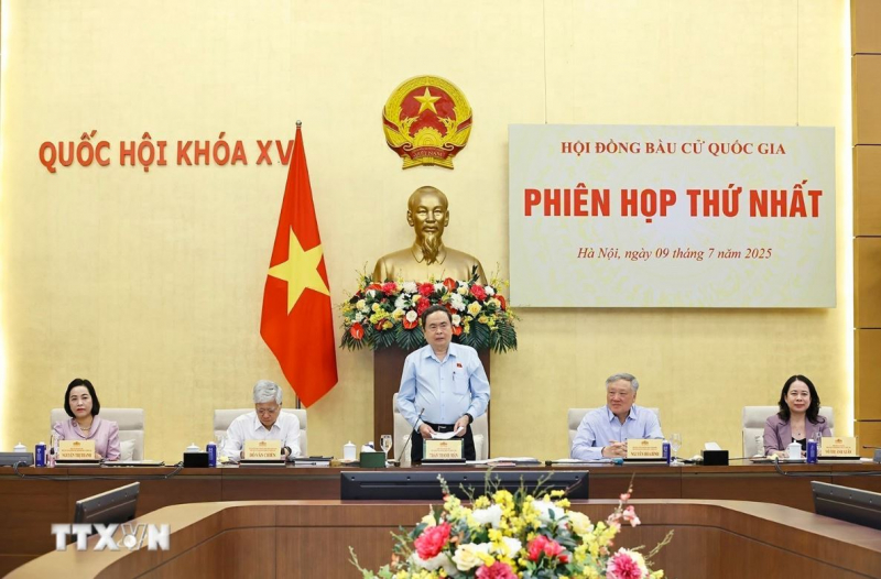 Hội đồng Bầu cử Quốc gia họp phiên thứ nhất về công tác chuẩn bị bầu cử Quốc hội -2