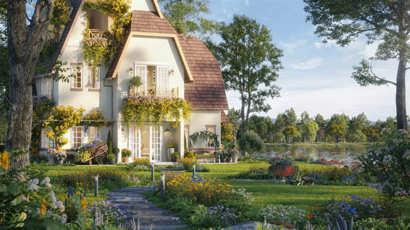Đảo Châu Âu- Eco Central Park: Du ngoạn bốn mùa hoa giữa lòng xứ Nghệ -0