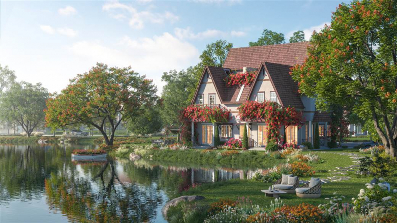 Đảo Châu Âu- Eco Central Park: Du ngoạn bốn mùa hoa giữa lòng xứ Nghệ -0