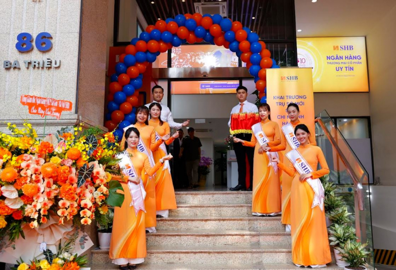 SHB Chi nhánh Hà Nội chuyển địa điểm về phố Bà Triệu -0
