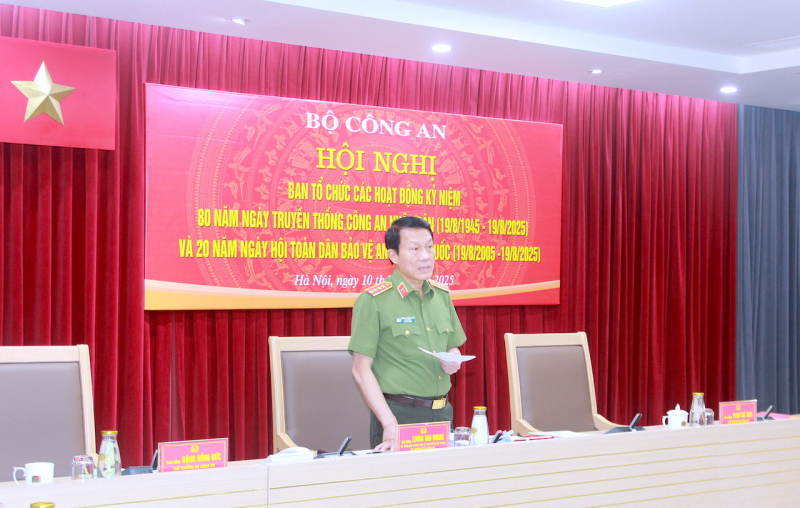 Tổ chức các hoạt động kỷ niệm 80 năm Ngày truyền thống CAND gắn với khí thế mới của đất nước -0