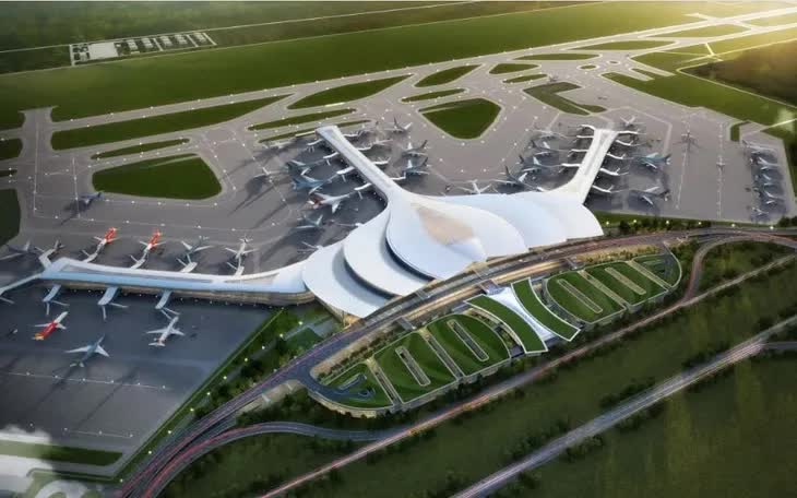Nhà ga hành khách Sân bay Long Thành sẽ cơ bản hoàn thành cuối năm 2025 -0