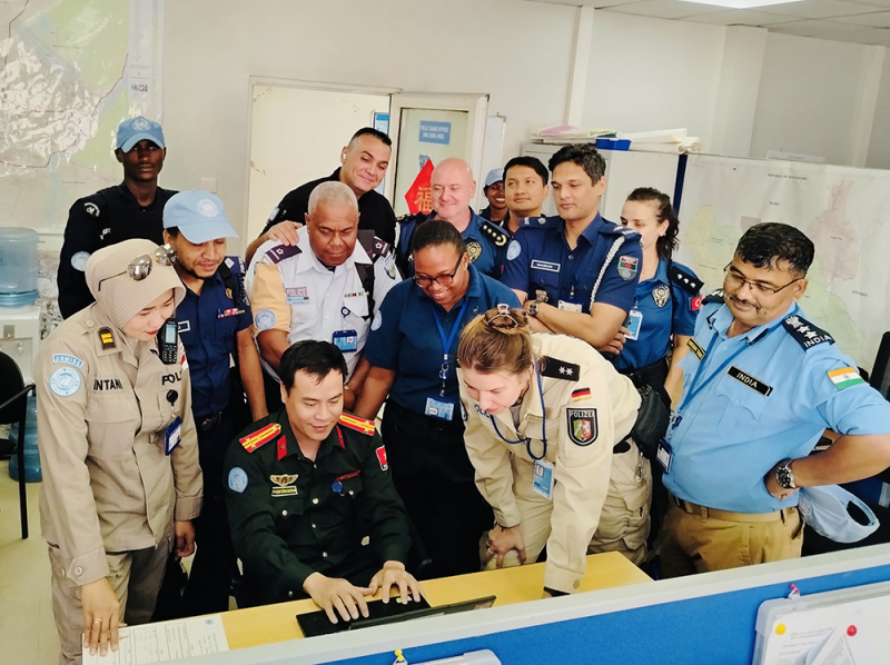 Sáng kiến nổi bật của công an Việt Nam tại phái bộ UNMISS -0
