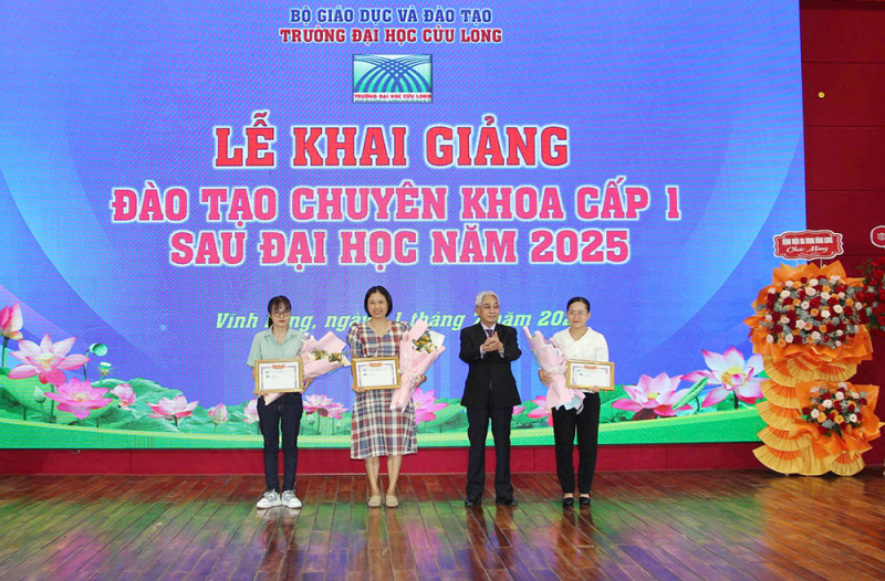 Trường Đại học Cửu Long khai giảng đào tạo chuyên khoa cấp I sau đại học khóa 2 -0