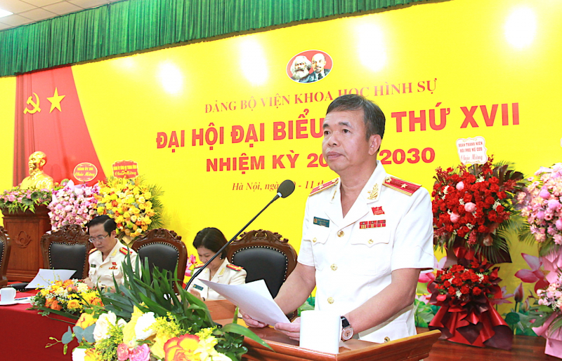 Phát triển Viện Khoa học hình sự xứng đáng là cơ quan đầu ngành của lực lượng Kỹ thuật hình sự -0