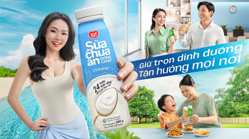 LOF ra mắt Sữa chua ăn đóng chai -0