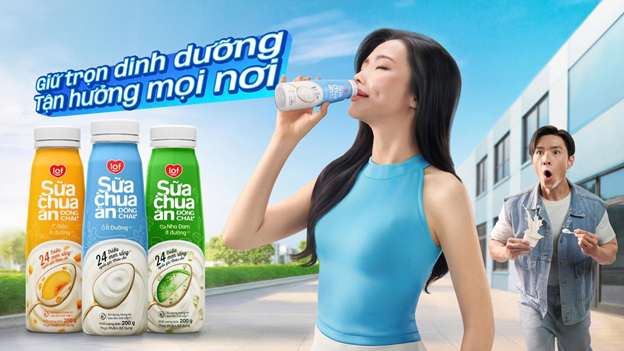 LOF ra mắt Sữa chua ăn đóng chai -0