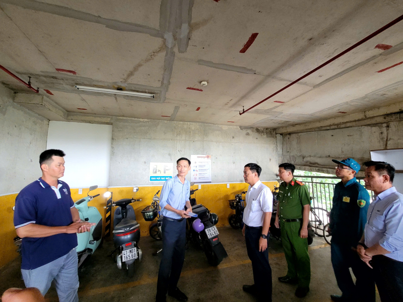 Ra quân kiểm tra, tuyên truyền an toàn phòng cháy chữa cháy tại nhà trọ, chung cư -2