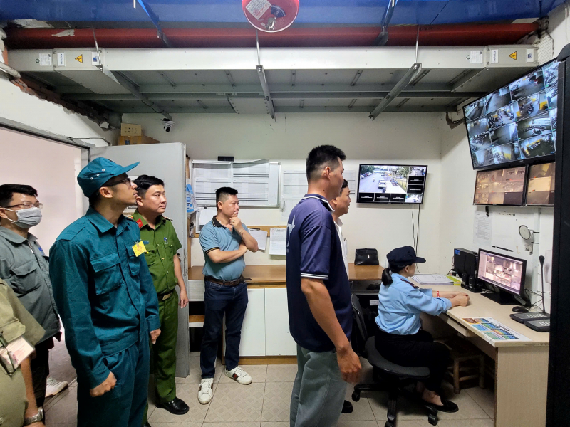 Ra quân kiểm tra, tuyên truyền an toàn phòng cháy chữa cháy tại nhà trọ, chung cư -3