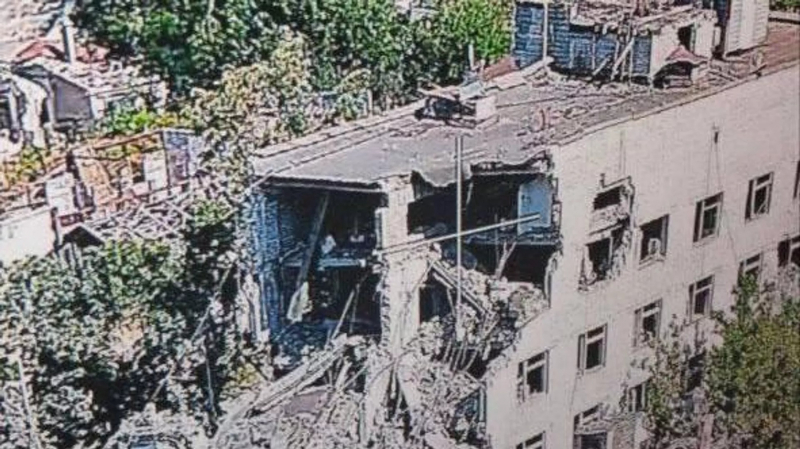 Nga: Tòa nhà dân cư ở Kherson bị Ukraine ném bom, nhiều người bị vùi lấp -0