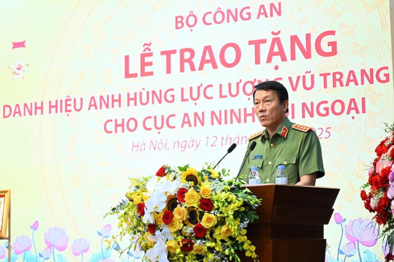 Cục An ninh Đối ngoại đón nhận danh hiệu Anh hùng lực lượng vũ trang nhân dân -0