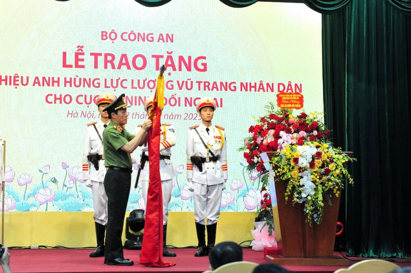 Cục An ninh Đối ngoại đón nhận danh hiệu Anh hùng lực lượng vũ trang nhân dân -0