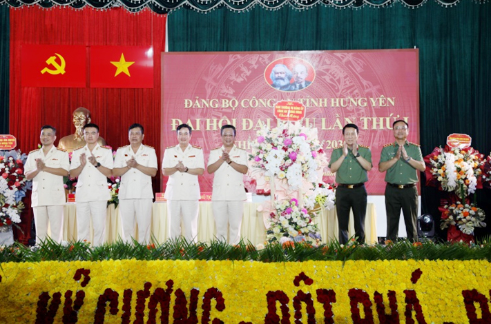 Đại hội đại biểu Đảng bộ Công an tỉnh Hưng Yên lần thứ I, nhiệm kỳ 2025 - 2030 thành công tốt đẹp -0